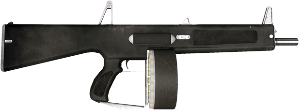 Weapon Aa40 - Aa 12 Shotgun (640x245), Png Download
