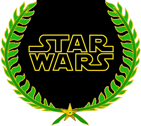 Wikipedia Laurier Star Wars - Star Wars (454x405), Png Download