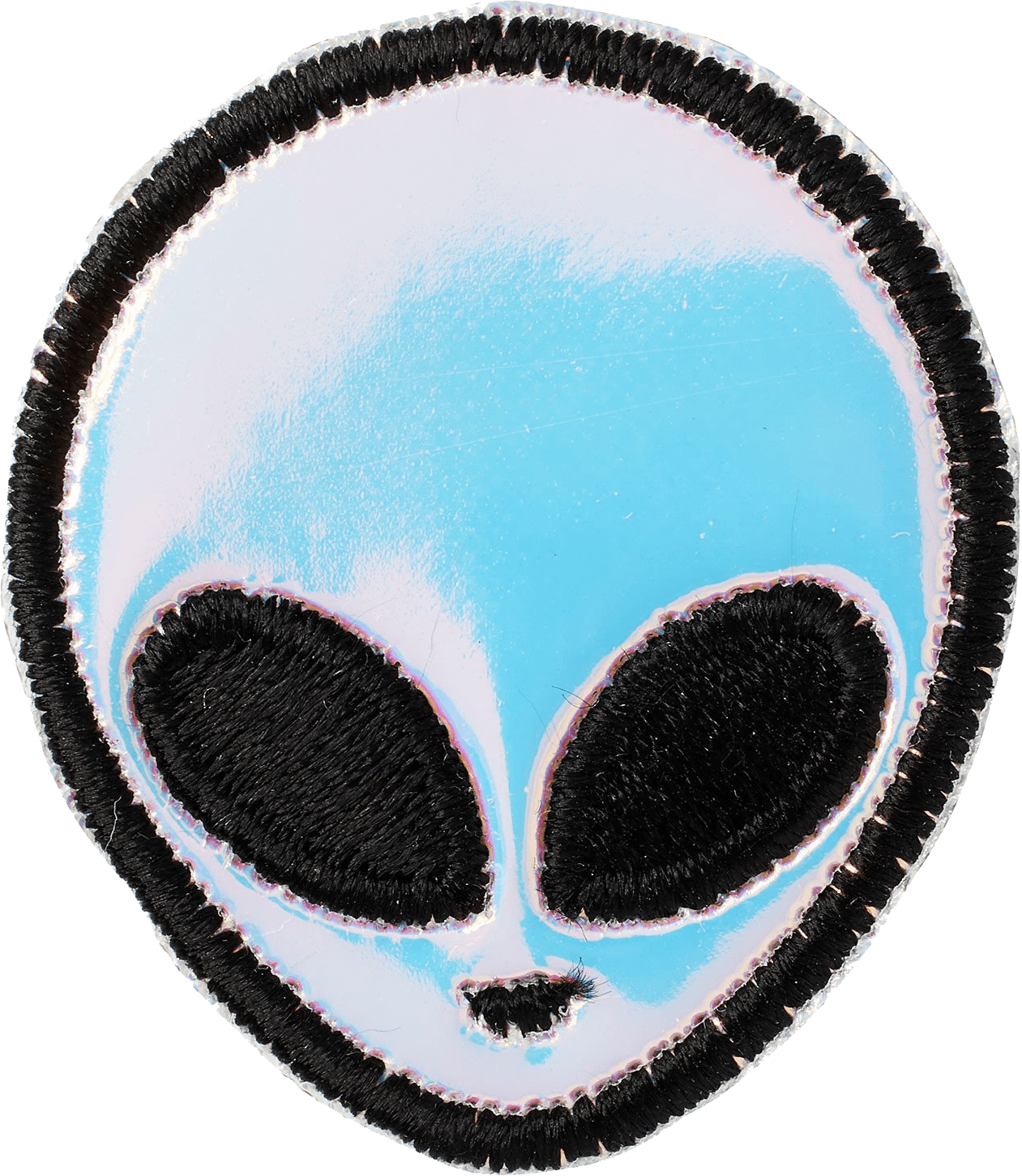 Alien Iridescent Puffy Patch - Puffy Patch (1261x1451), Png Download