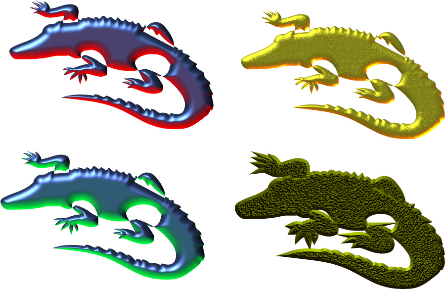 Alligator Pictures,crocodile 3d Png,crocodile 3d - Vector Graphics (1024x800), Png Download