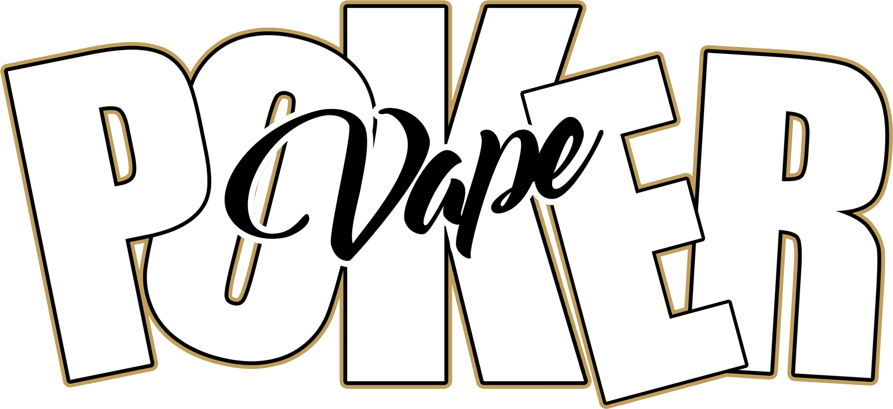 Vape Poker - Vape And Poker (1800x826), Png Download