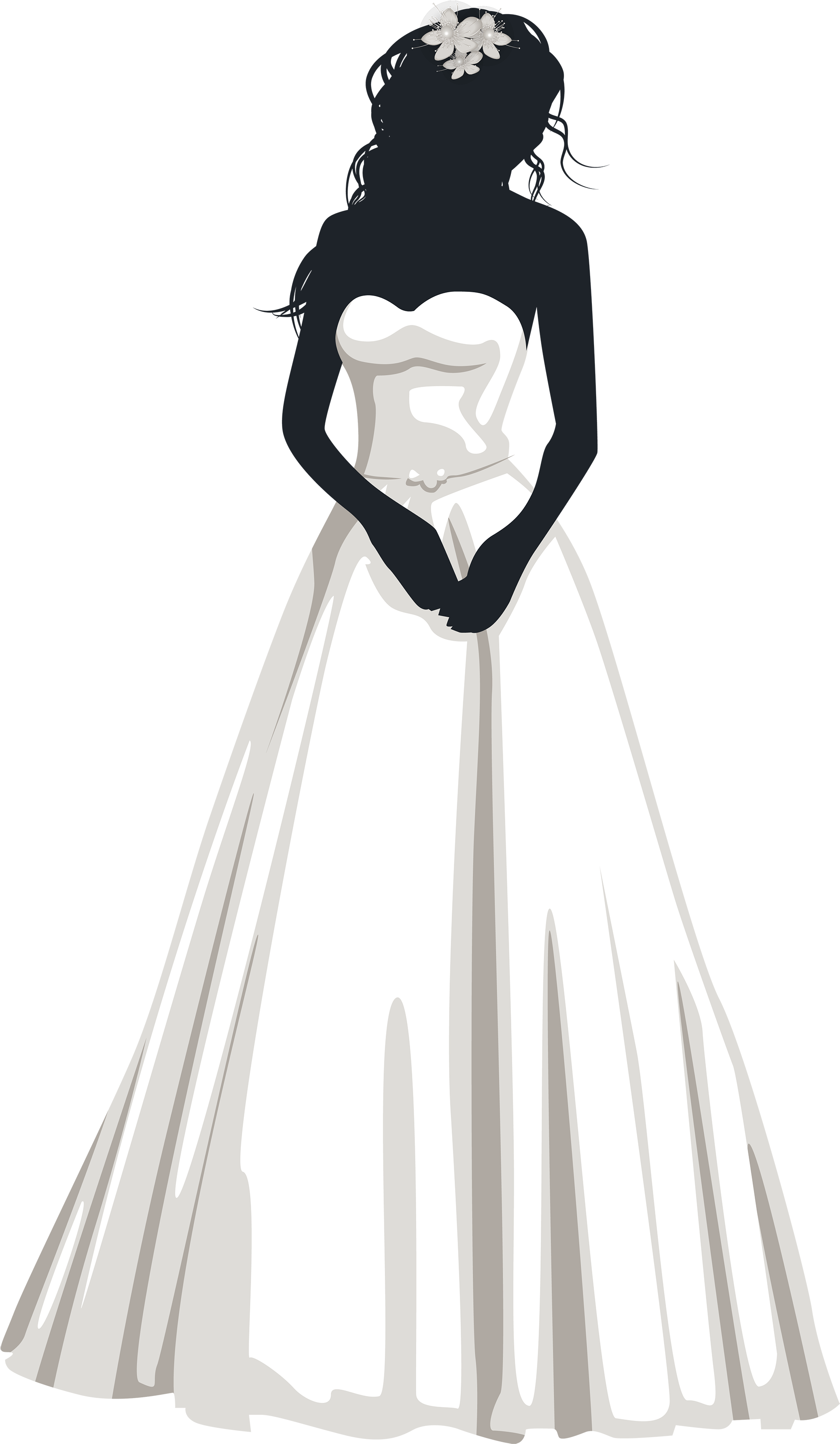 Photos - Bride Clipart Png (2035x3500), Png Download