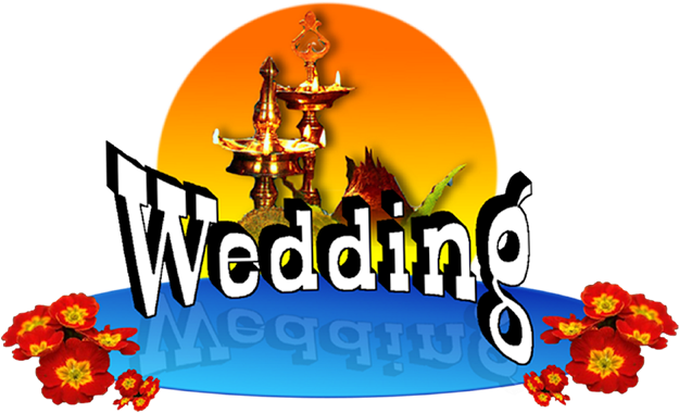 Indian Wedding Clipart - Indian Wedding Clipart Png (640x427), Png Download
