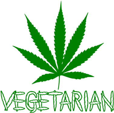 Weed Plant Black And White (500x500), Png Download