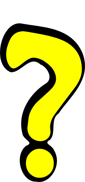 Clipart Library Stock Clipart Of Question Mark - Yellow Question Mark Png (276x589), Png Download