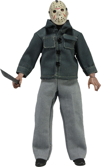 Jason Voorhees - Friday The 13th 8 Inch Action Doll Jason (424x700), Png Download