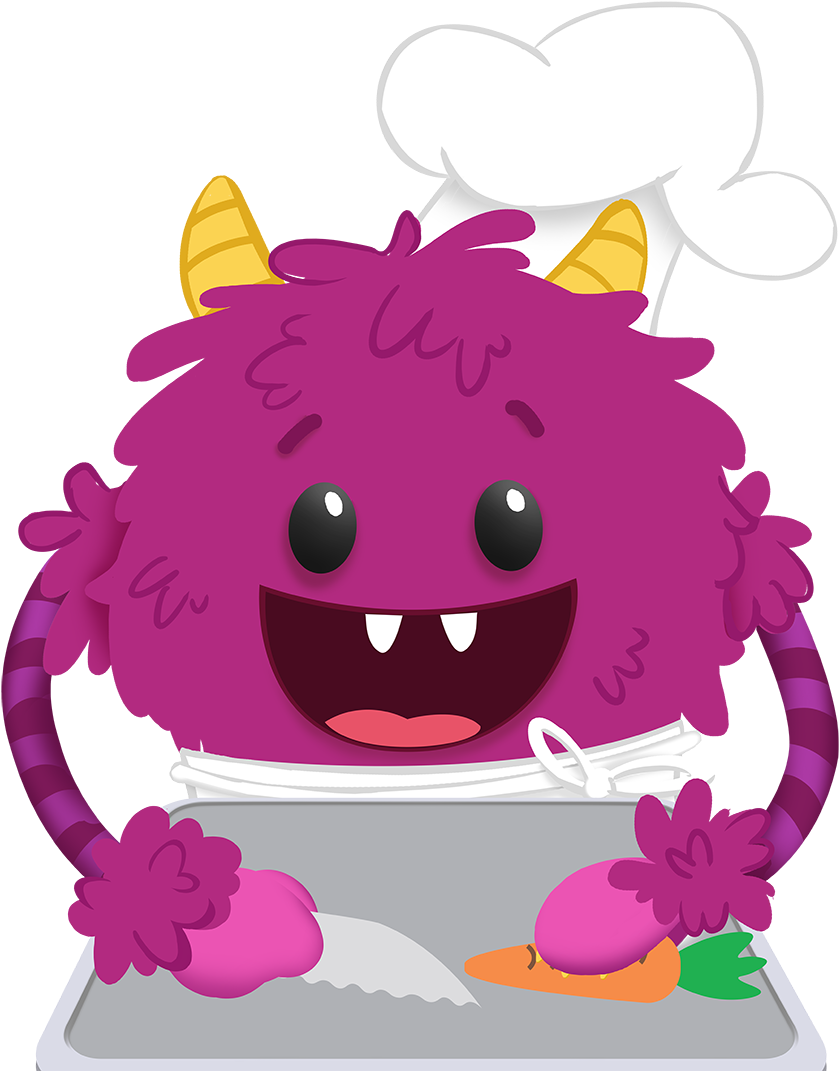 Nomster Chef - Food (1000x1104), Png Download