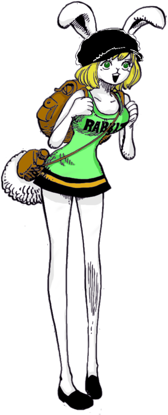 Picture Black And White Stock By Chitsuzu On Deviantart - Carrot One Piece Render (600x857), Png Download