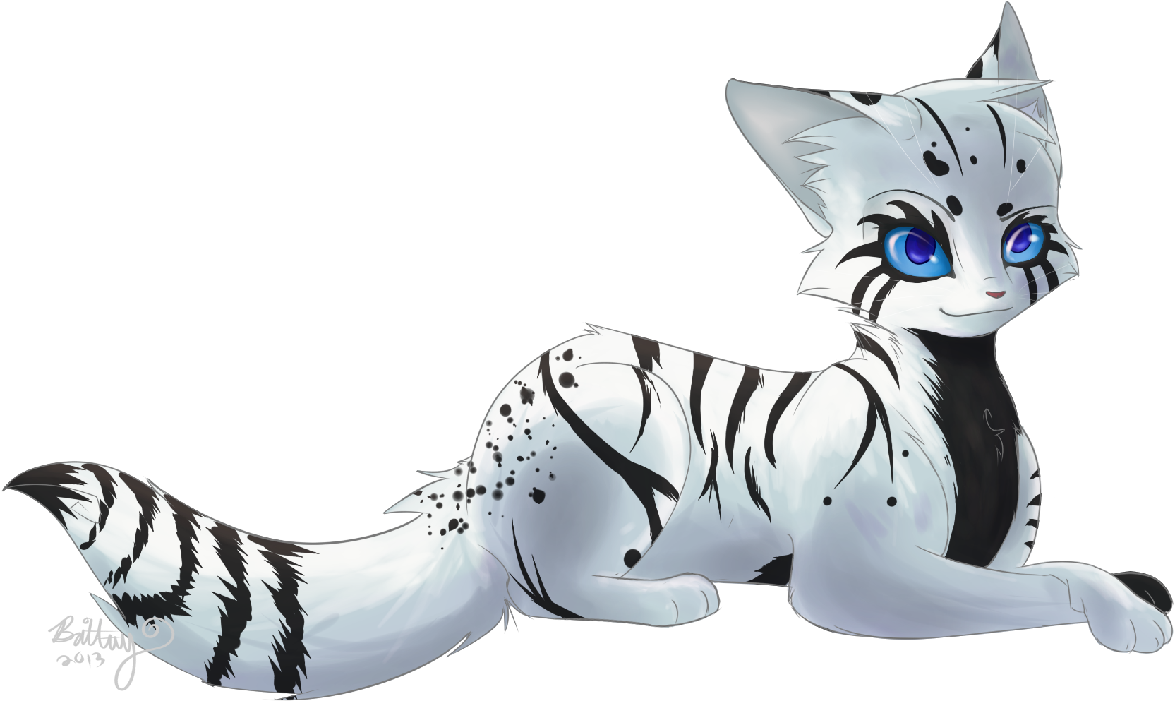 Tealkit By Bluefire Kitteh-d5s5jkh - Cute Anime Warrior Cats (1774x1021), Png Download