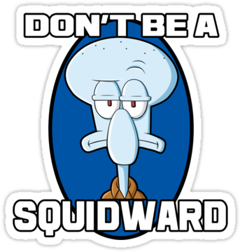 Photo Credit - - Squidward Tentacles (375x360), Png Download