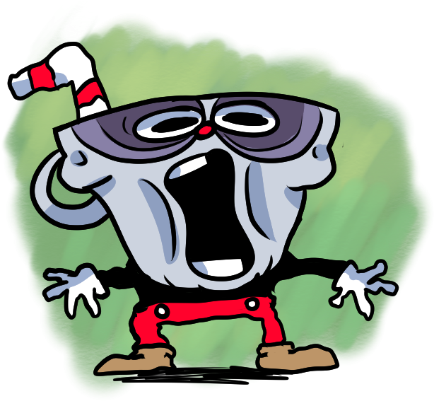 Banner Royalty Free Cuphead Deviantart Others Transprent - Drawing (655x581), Png Download