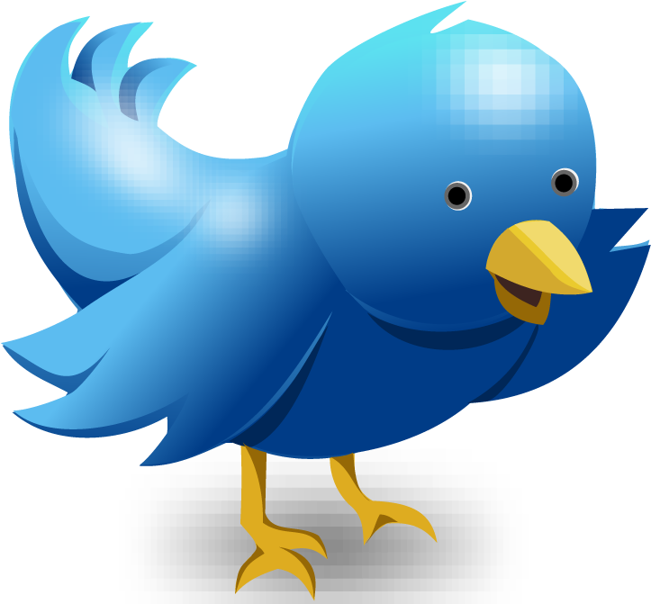 Twitter-icon - Twitter Tweet Bird Funny Cute Blue Messaging Mugs (763x690), Png Download