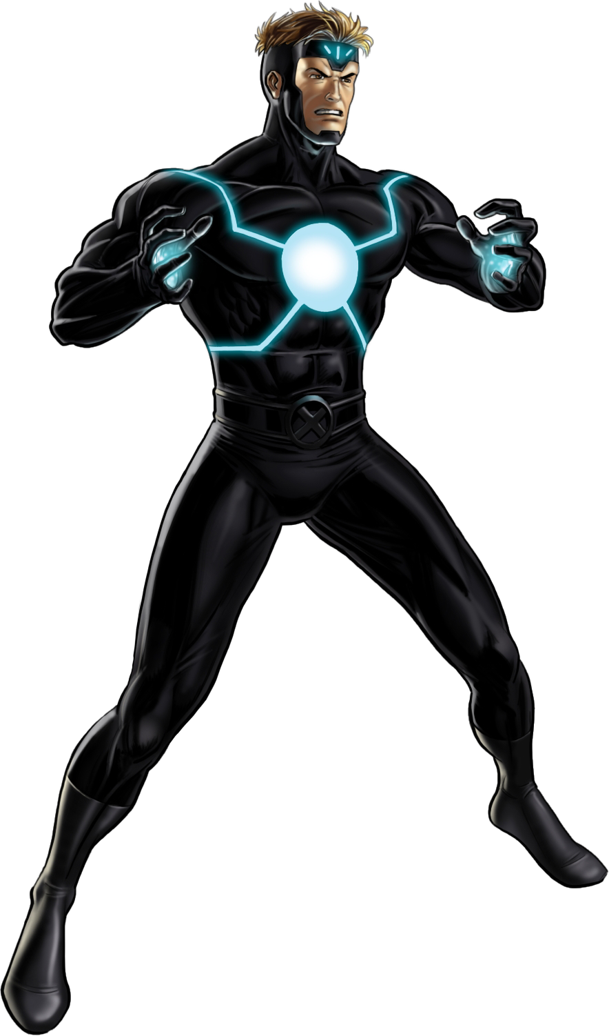 Alexander Summers From Marvel Avengers Alliance 001 - Havok X Men Comic (884x1502), Png Download