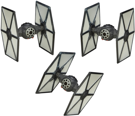 Star Wars Tie Fighters - Star Wars The Black Series First Order Tie Fighter (480x408), Png Download