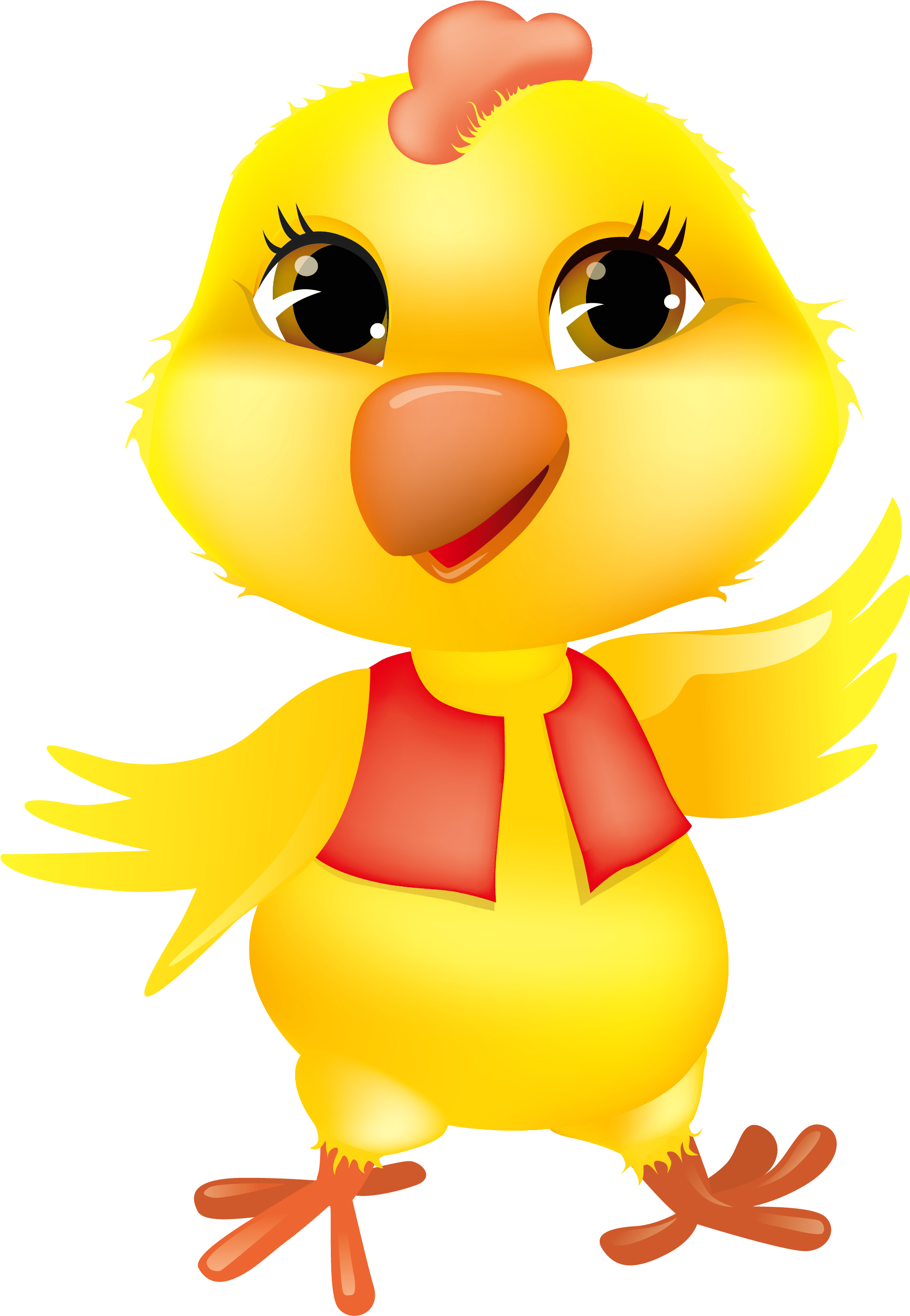 Chicken - Chick Clipart Png (1916x2749), Png Download
