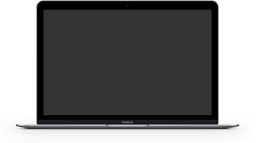 Space Gray Imac Png (1000x600), Png Download