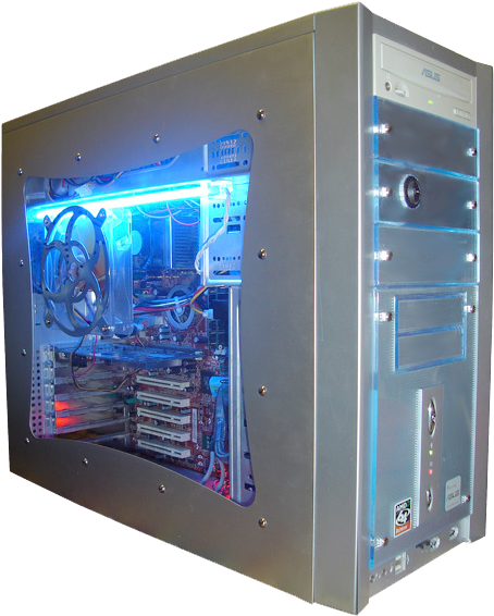 Modified Pc Case - Definition Of Case In Computer (485x646), Png Download