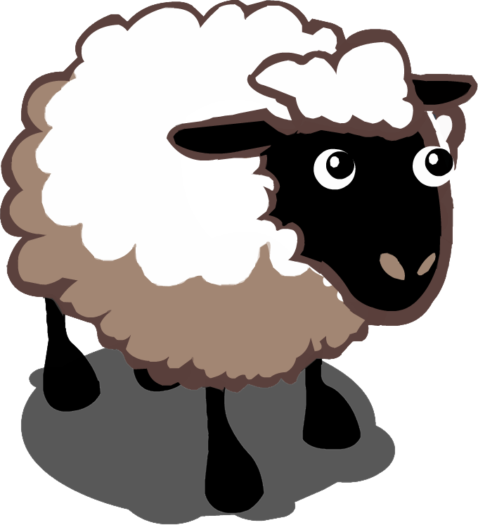 Image - Sheep-icon - Farmville Wiki - Seeds, Animals - Sheep Icon Png (680x746), Png Download