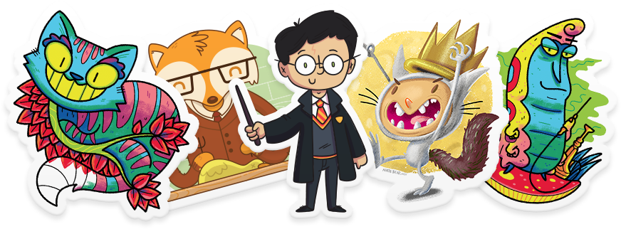 Sticker Monthly Preview December 2016 - Cartoon (901x365), Png Download