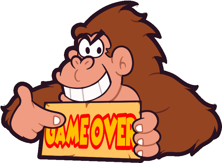 Donkey Kong Game Over By Quickestmario - Donkey Kong (881x646), Png Download