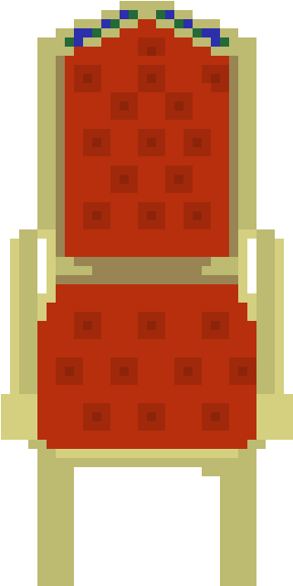 Throne - Rocking Chair (550x740), Png Download