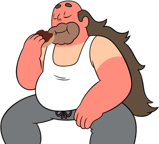 Greg Eating Donut - Wiki (536x480), Png Download