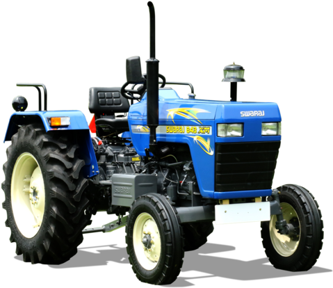843 Xm Tractor - Swaraj Tractors 735 Fe (500x429), Png Download