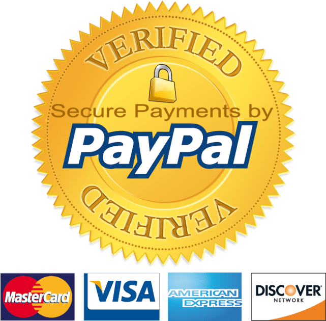 Leave A Comment - Paypal Verified Secure (640x661), Png Download