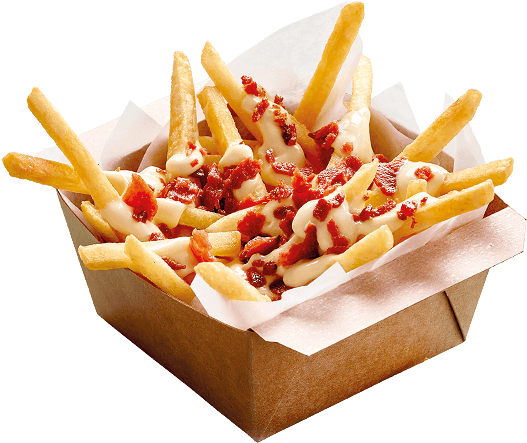 Guacamole And Salsa Loaded Fries Now Sold At Mcdonald's - Cheese And Bacon Loaded Fries (700x474), Png Download