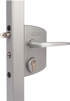 Industrial Lock - Locinox Lakqu2 Industrial Lock - Chain Link Lock (389x400), Png Download