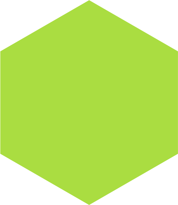 Hexagon Clipart Green - Hexagon Shape Green Png (688x688), Png Download
