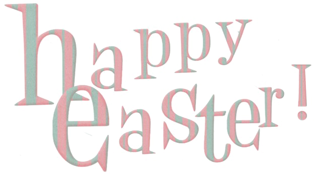 Happy Easter Png Free Download - Happy Easter Text Png Png (700x346), Png Download