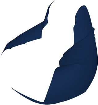 Bean Bag Chair (350x350), Png Download