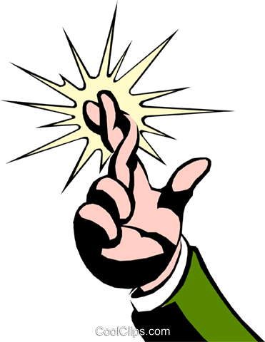 Keep Your Fingers Crossed - Fingers Double Crossed (371x480), Png Download