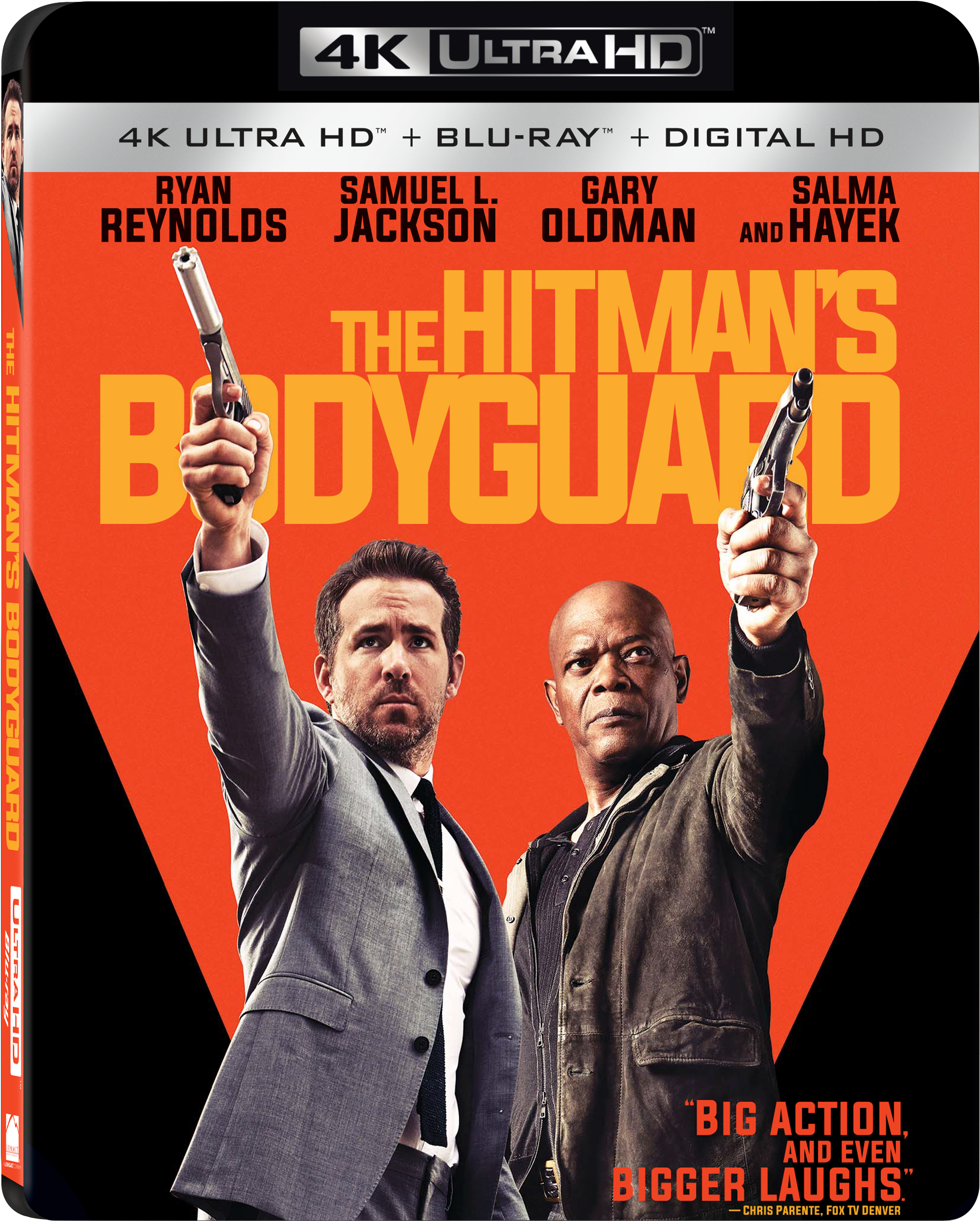 The Hitman's Bodyguard 4k Ultra Hd/blu-ray/digital (2800x3200), Png Download