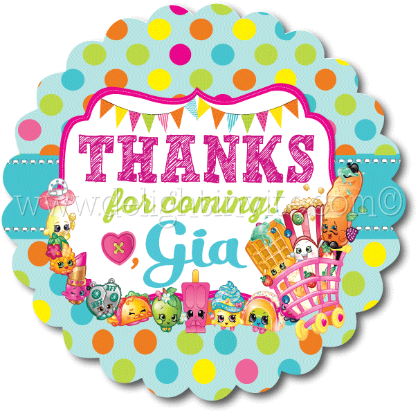 Shopkins Favor Tags - Pressman Toy Shopkins 28 Pc Urea Dominoes Box (612x612), Png Download