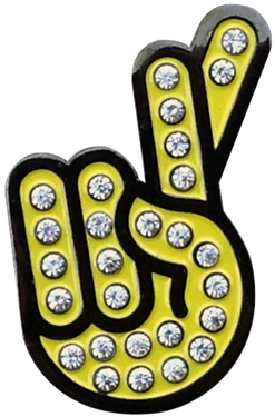 Readygolf - Number #1 Hand Gesture Ball Marker (386x386), Png Download