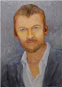 10 Famous People Paintings 2nd Part Www - Actor (300x400), Png Download
