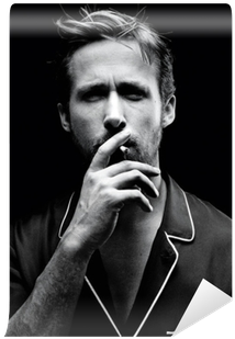 Ryan Gosling Black And White (400x400), Png Download