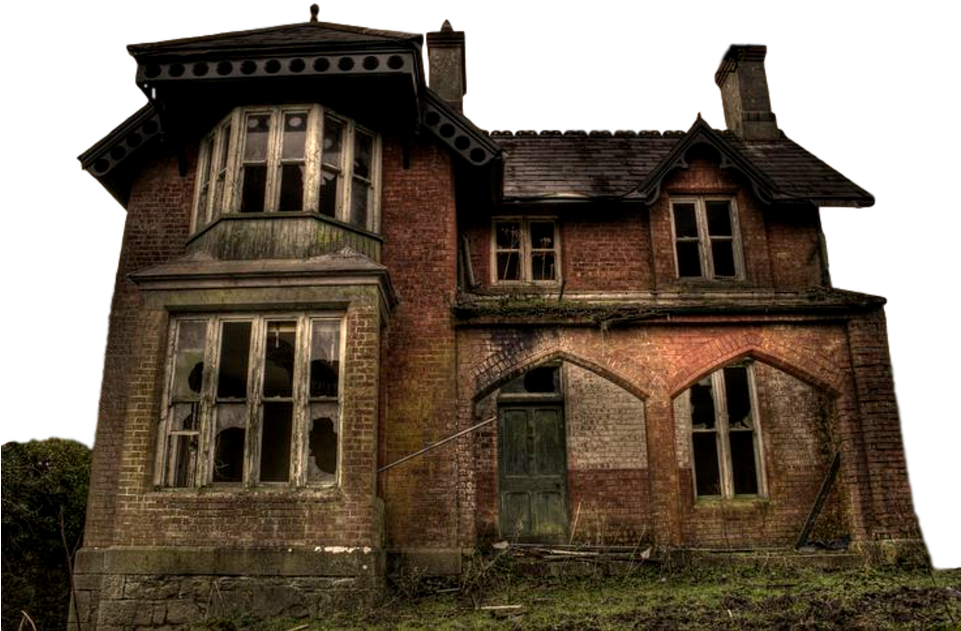 Haunted House Png (960x639), Png Download