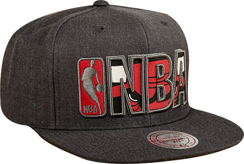 Bulls Snapback Png - Nba Reflective Bulls Mitchell Ness (500x338), Png Download