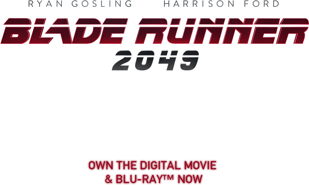 Watch Trailer - Blade Runner 2049 Logo (1018x622), Png Download