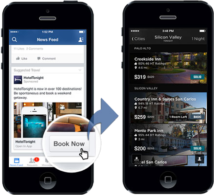 Solutions - Facebook Ad Book Now Button (700x416), Png Download