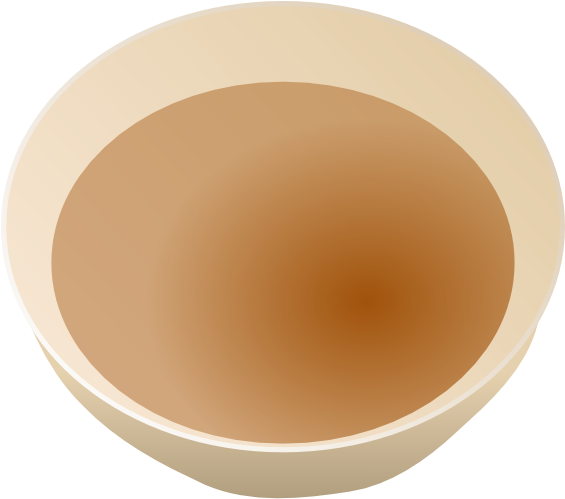 Clip Art Soup Bowl (564x593), Png Download