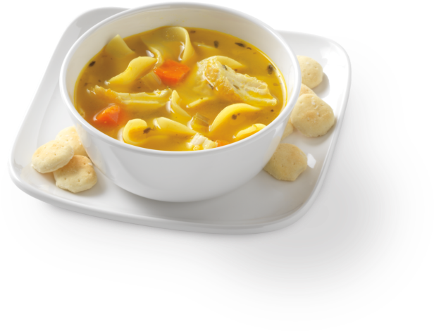 Side Chicken Noodle Soup - Noodle (1050x788), Png Download