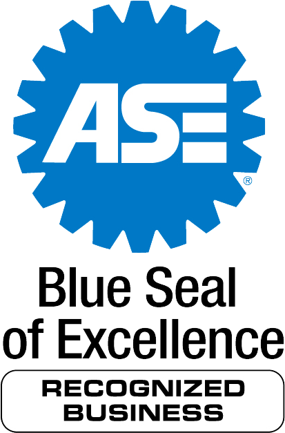 Accred Logo Ase - Ase Blue Seal Of Excellence Logo (430x626), Png Download
