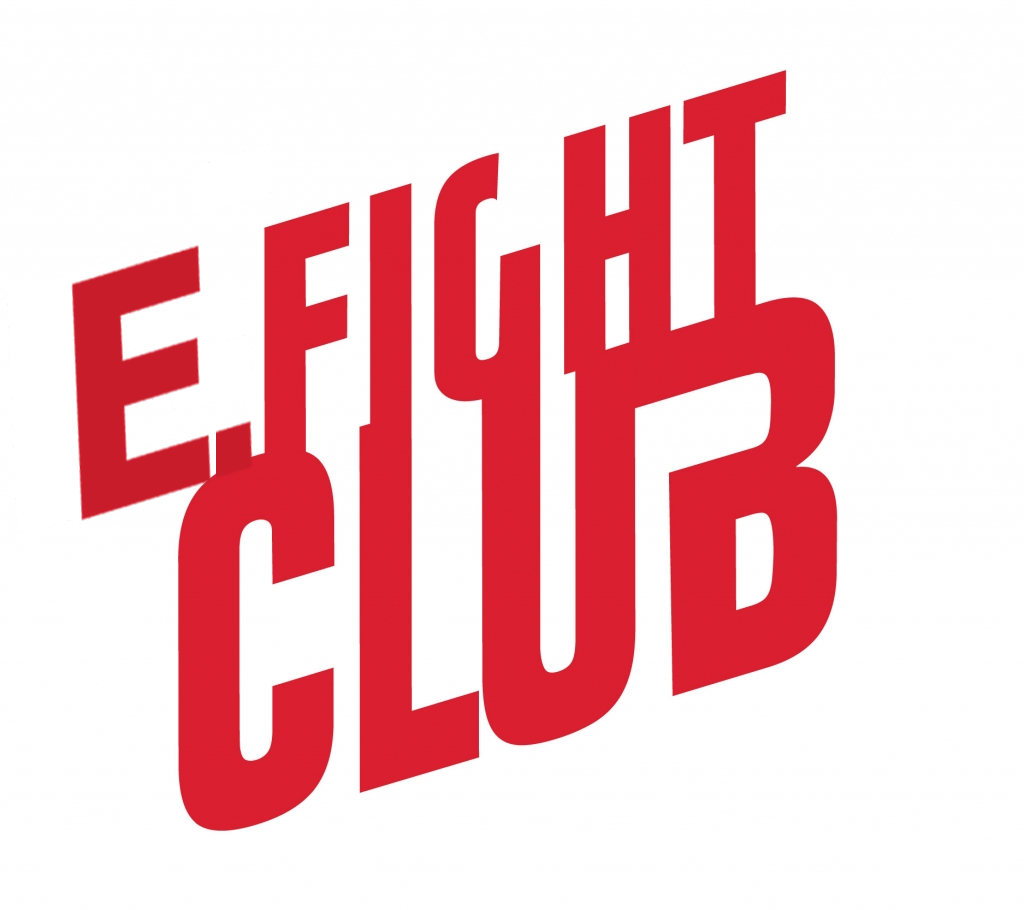 E-fightclub Logo - Fight Club Film Logo (1024x910), Png Download