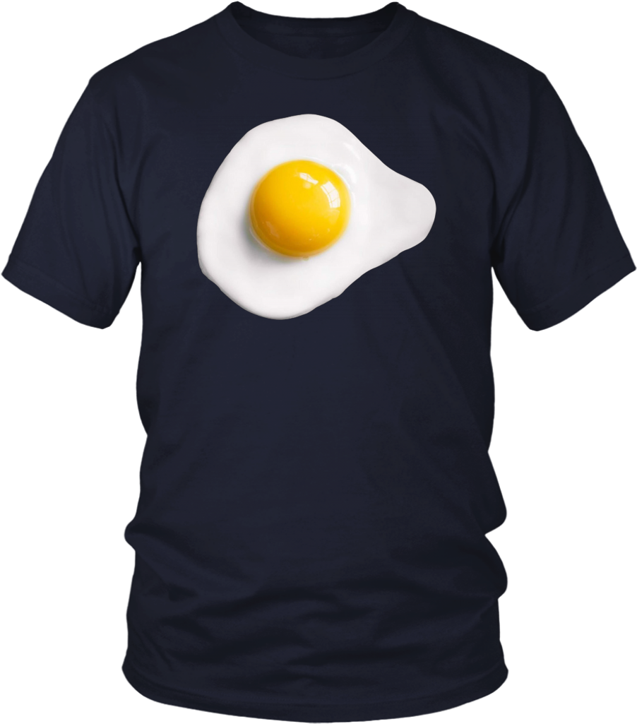 Fried Egg Funny Halloween Costume Matching Couples - Larry Bernandez T Shirt (1024x1024), Png Download