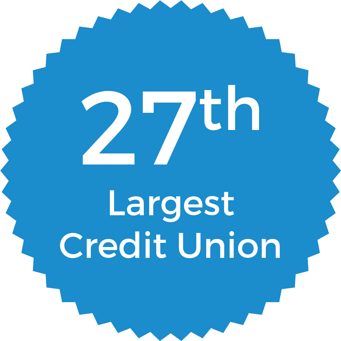 27th Largest Credit Union - Americanflat Hello Shower Curtain (1363x1192), Png Download