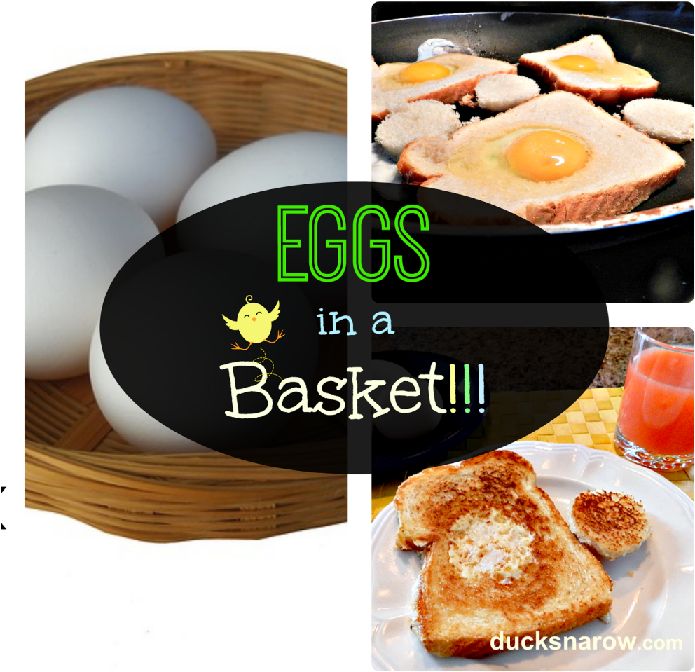 Eggs In A Basket Fried Egg (1024x1024), Png Download
